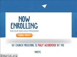 Sites similar to 1stchurchpreschool.org