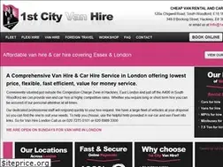 Sites similar to 1stcityvanhire.co.uk