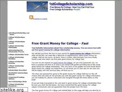 Sites similar to 1stcollegescholarship.com