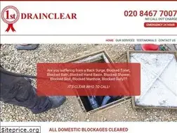 Sites similar to 1stdrainclear.co.uk