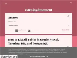 Sites similar to 1stenjoydmoment.blogspot.com