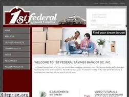 Sites similar to 1stfederalofsc.com