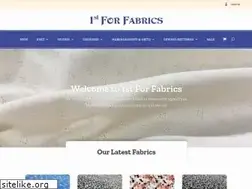 Sites similar to 1stforfabrics.co.uk
