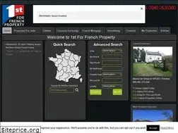 Sites similar to 1stforfrenchproperty.co.uk