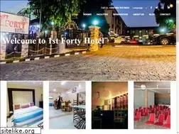 Sites similar to 1stfortyhotel.com
