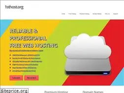 Sites similar to 1sthost.org