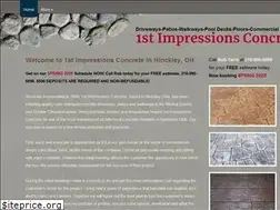 Sites similar to 1stimpressionsconcrete.com
