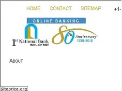Sites similar to 1stnationalbankonline.com