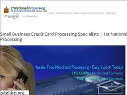 Sites similar to 1stnationalprocessing.net
