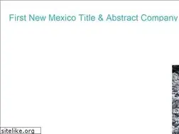 Sites similar to 1stnmtitle.com