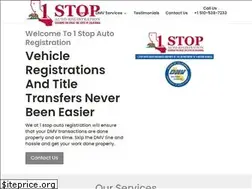 Sites similar to 1stopautoreg.com