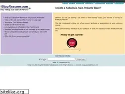 Sites similar to 1stopresume.com