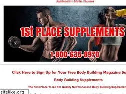Sites similar to 1stplace-supplements.com