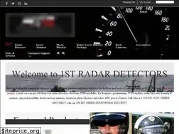 Sites similar to 1stradardetectors.com