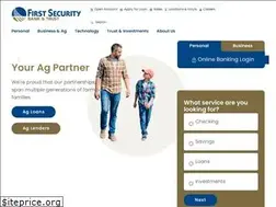 Sites similar to 1stsecuritybank.com