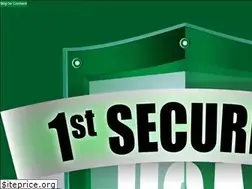 Sites similar to 1stsecurityusa.com