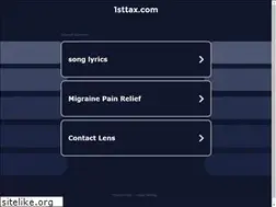 Sites similar to 1sttax.com