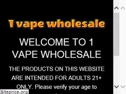 Sites similar to 1vapewholesale.com