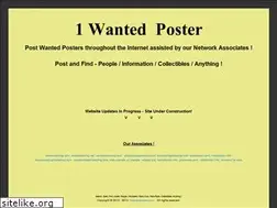Sites similar to 1wantedposter.com