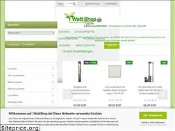 Sites similar to 1wattshop.de