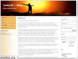 Sites similar to 1way2b.com