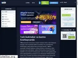 Sites similar to 1win.com.az
