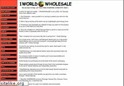 Sites similar to 1worldwholesale.com