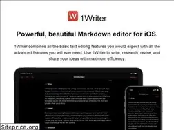 Sites similar to 1writerapp.com