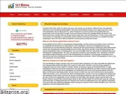 Sites similar to 1x1-boerse.de