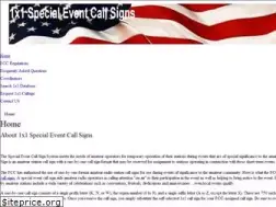 Sites similar to 1x1callsigns.org