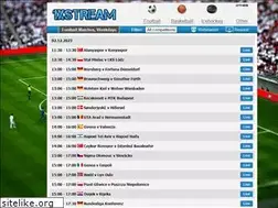 Sites similar to 1xstream.net