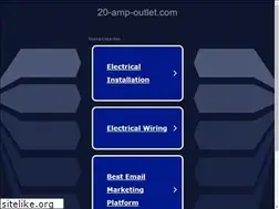Sites similar to 20-amp-outlet.com