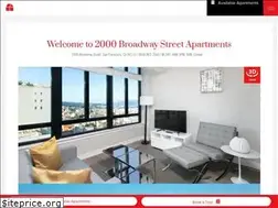 Sites similar to 2000broadwayapts.com
