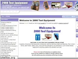 Sites similar to 2000testequipment.co.uk