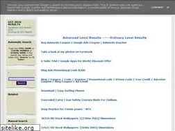 Sites similar to 2009-cameroon-gce-results.blogspot.com