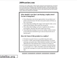 Sites similar to 2009watches.com
