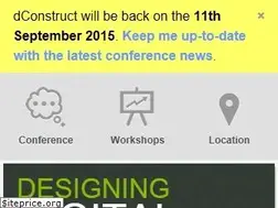 Sites similar to 2011.dconstruct.org