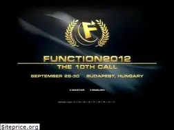 Sites similar to 2012.function.hu