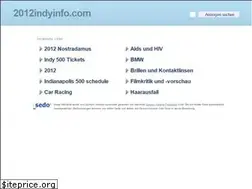 Sites similar to 2012indyinfo.com