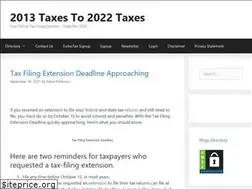 Sites similar to 2013taxes.org