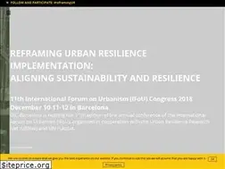Sites similar to 2018reframingurbanresilience.org