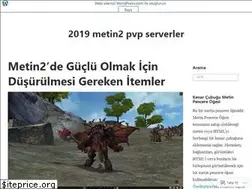 Sites similar to 2019metin2pvpserverler.wordpress.com