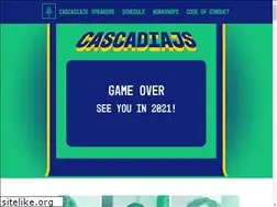 Sites similar to 2020.cascadiajs.com