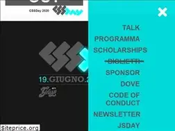 Sites similar to 2020.cssday.it