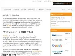 Sites similar to 2020.ecoop.org