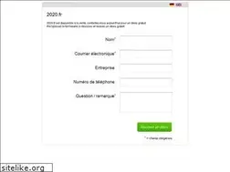 Sites similar to 2020.fr