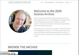Sites similar to 2020science.org