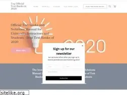 Sites similar to 2020testbank.com