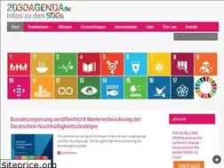 Sites similar to 2030agenda.de