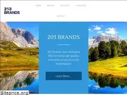 Sites similar to 203brands.com